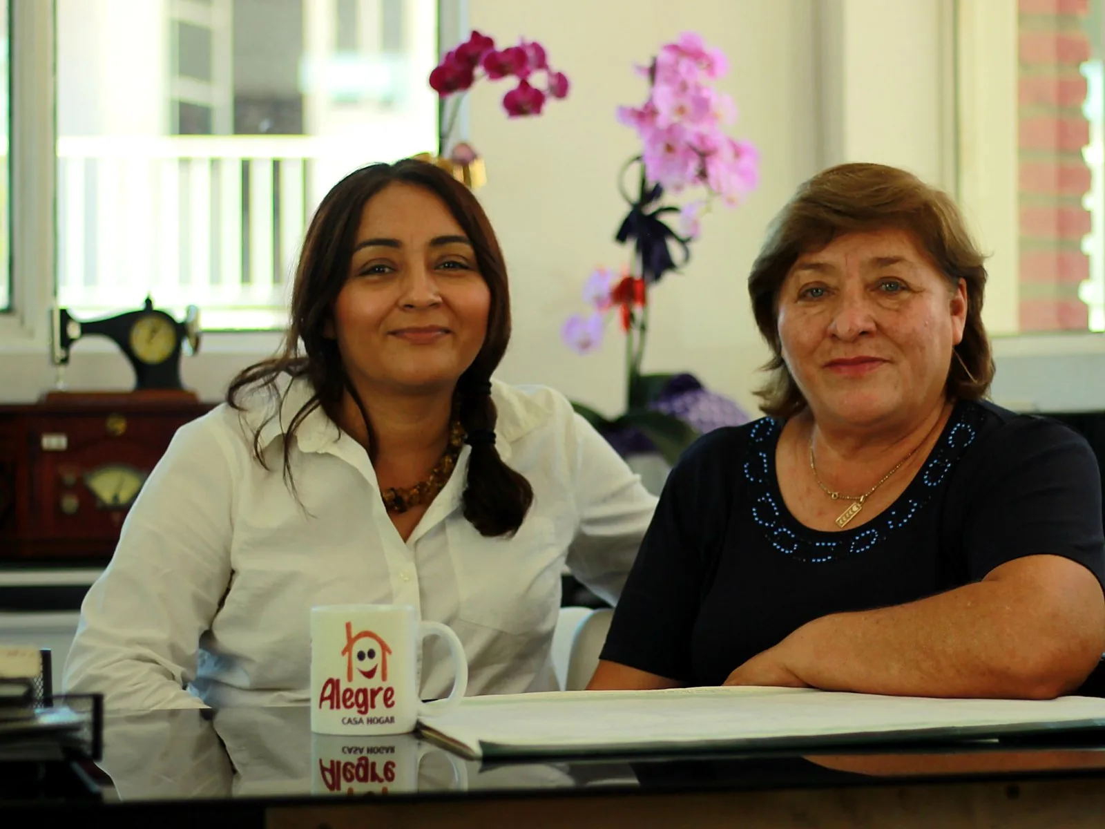 Mama Liz Castelazo and her daughter Merari, who run Casa Hogar Alegre in Tuxtla Gutiérrez, Chiapas